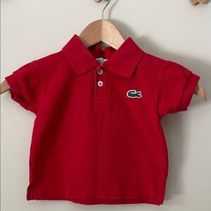 Lacoste Kids Polo in Vibrant Red